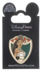 2012 Disney Princess Crest Pocahontas Pin With Packing Rare