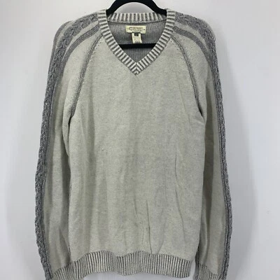 Suéter Pullover American Rag Para Hombres Grande Cuello en V Algodón Manga Larga Foto 1 de 4