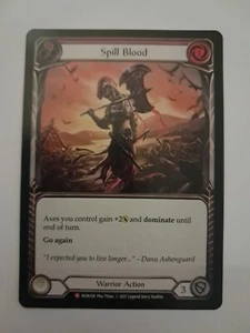 Spill Blood NM/M Flesh and Blood FaB Monarch First Edition 1st - Picture 1 of 2