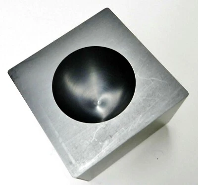 Residue Cone Graphite Ingot Conical Mold Separate Black Sand Impurity from Gold - Image 1 of 4