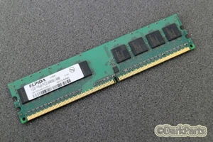 Elpida EBE10UE8ACFA-8G-E PC2-6400U-666 1GB Memory RAM DDR2-800 - Picture 1 of 1