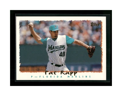 1995 Topps Baseball Card #497 Pat Rapp - Image 1 of 2