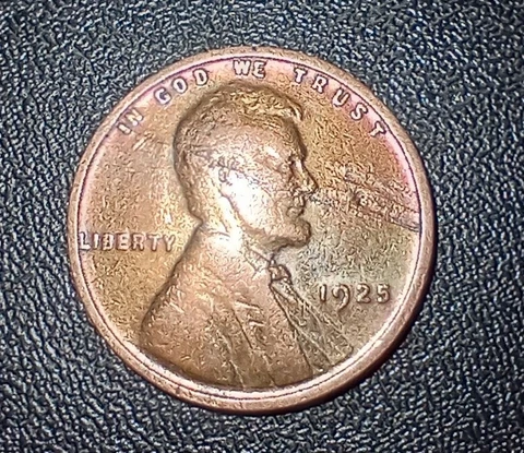 1925 LINCOLN CENT LAMINATION ERRORS ON OBVERSES LAMINATIONS #217 Cover