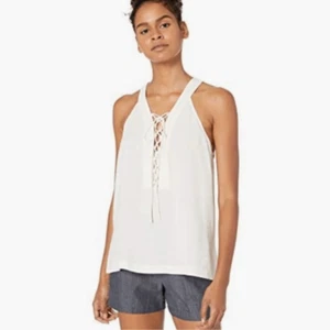 Blusa sin mangas con cordones BCBGMaxazria talla XXS - Imagen 1 de 8