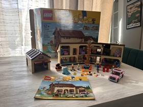 Authentic LEGO The Simpsons House 71006 &ndash; Used w/ Box & Minifigures 