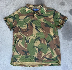 Polo Ralph Lauren Hemd Herren XXL Mehrfarbig Classic Fit Camouflage Mesh Polo Preppy - Bild 1 von 5