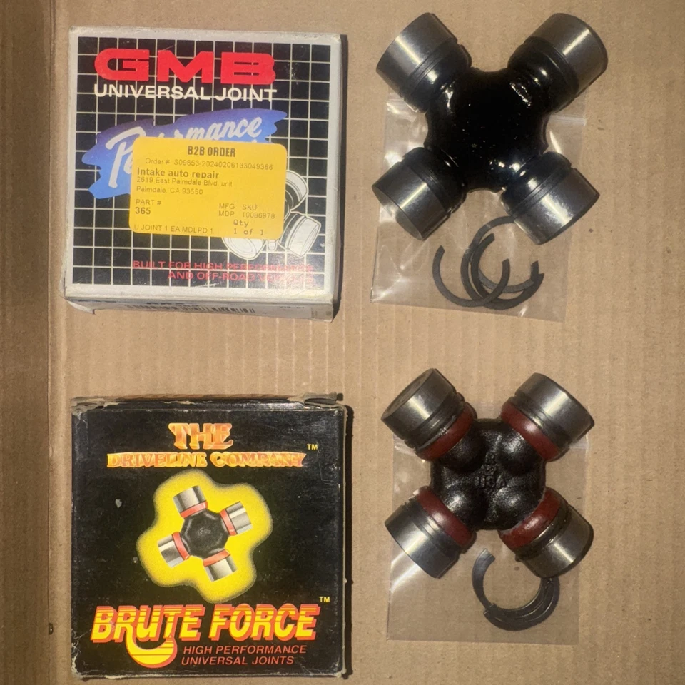 Lote 2 GMB 215-0260 B.F 365 para Jeep Grand Cherokee 93-98 junta universal Foto 1 de 3