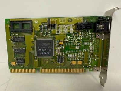 SMC 8216T ETHERCARD ELITE 16T ULTRA ISA 16 BIT 10MBPS ETHERNET 61-600455-004 - Image 1 of 4