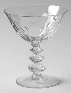 Duncan & Miller Juno Champagne Sherbet VGT Crystal Glass 108193 SET of 8 Stem - Picture 1 of 15