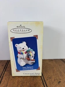 Hallmark zwei süße Schneeball und Smoking Andenken Ornament Weihnachten 2005 - Bild 1 von 4