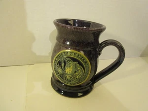 Deneen Pottery 1994 Purple Drip Glaze Renaissance Festival Mug Stein 20 oz Wizar - Picture 1 of 3