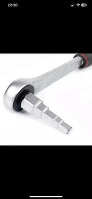 Rothenberger Radiator Valve Spanner with Ratchet Handle - 7.3297 - Image 1 of 4