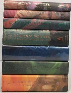 Harry Potter Years 1-7 Complete First American Editions JK Rowling HCDJ Books - Picture 1 of 12