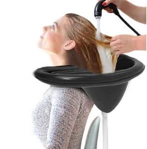 Inflatable Rinse Hair Wash Basin Fold Adjustable with Drainage,Hair Washing S... - Picture 1 of 5