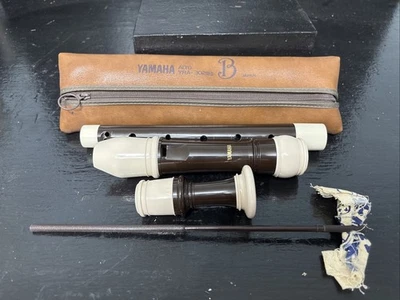 Grabadora Yamaha Alto YRA-3028II de colección en estuche original Foto 1 de 2