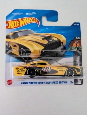 Hot Wheels HYY52 Aston Martin DB4GT High Speed Edition n.107/250 - Immagine 1 di 2