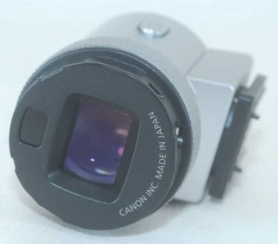 Canon Electronic Viewfinder EVF-DC2 Silver For EOS M6 M3 PowerShot G1 G3 - Image 1 of 4