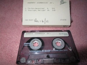 Harry Connick, Jr. Bare Necessities / Blue Light, Red Light Promo Demo Cassette - Picture 1 of 3