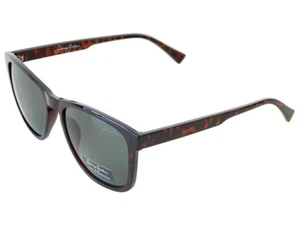 Sean John Glossy Tortoise Brown Sunglasses with Cool Green Tinted UV Lenses NWT - Picture 1 of 7