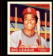 2007 Upper Deck Goudey Lou Brock St. Louis Cardinals #218