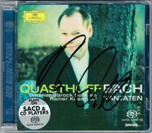 SACD Thomas QUASTHOFF Signed BACH Cantata Ich habe genug Albrecht MAYER KUSSMAUL - Bild 1 von 1
