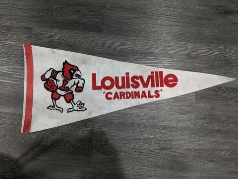 VINTAGE LOUISVILLE CARDINALS PENNANT Cover