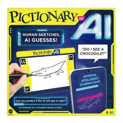 Pictionary vs AI Family Game – Fun for Kids & Adults, Party or Game Night Gift - Image 1 of 4