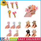 Telephone Wire Hair Bands for Kids,Phone Cord Straight Spiral Hair Ties Colorful