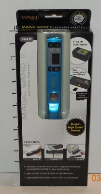 Vupoint Magic Wand II Portable Scanner ST441T Blue - Image 1 of 4