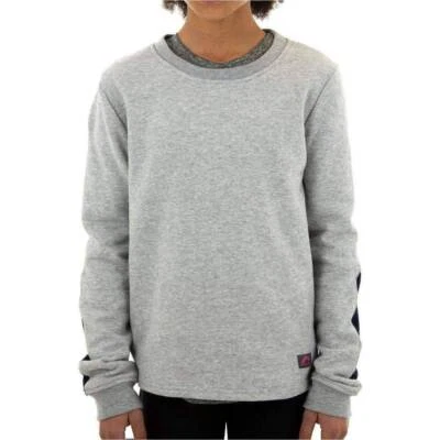 More Mile Junior Fleece Sweatshirt Grey Kids Sweater Youth - Image 1 of 4