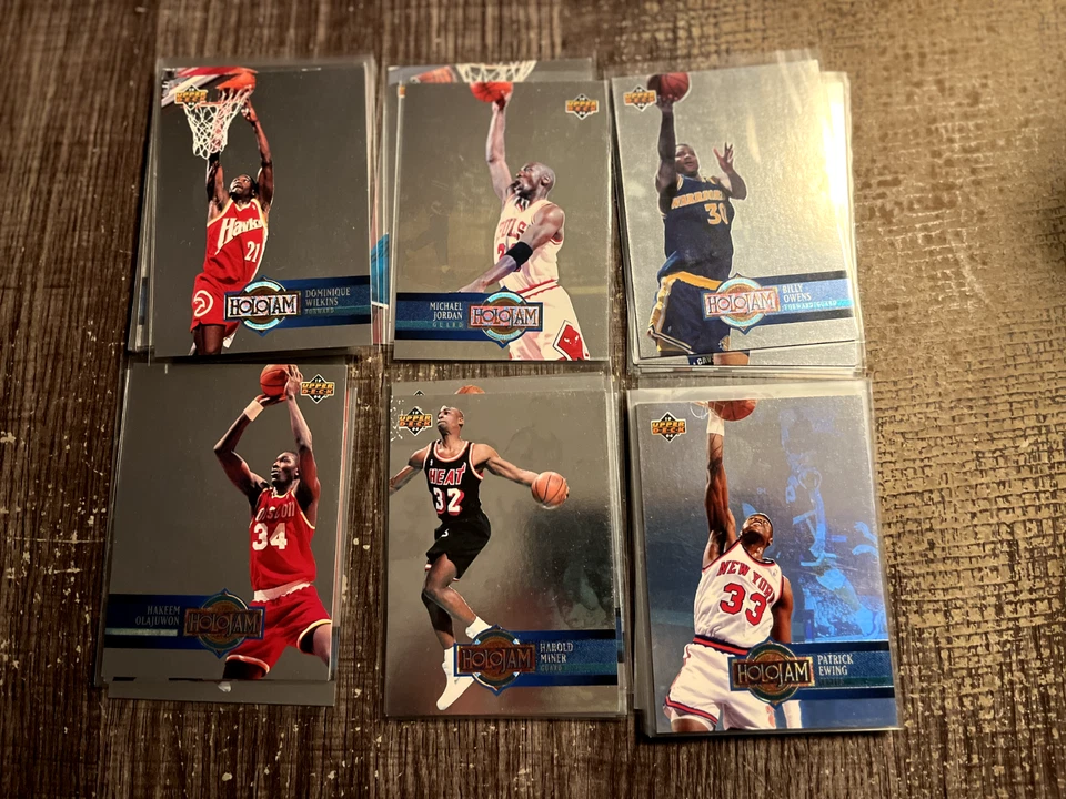 1993 Upper Deck Holojam Basketball Cards - You pick! - Image 1 of 1