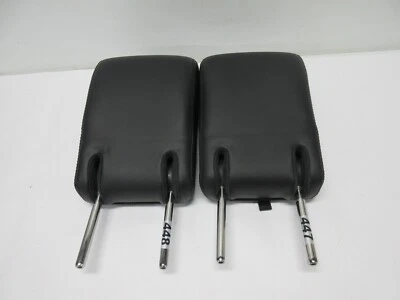 ✅ Juego de reposacabezas Infiniti QX60 JX35 2013-2017 TERCERA FILA REPOSACABEZAS CUERO NEGRO Foto 1 de 4