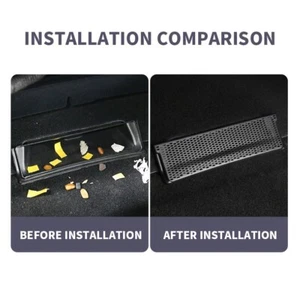 Tesla Model 3 Rear Underseat Airvents Cover 1 Set of 2  Pieces - Picture 1 of 6