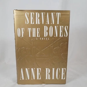 NEW "Servant of the Bones" Novel by Anne Rice 1996 First Edition Hardcover DJ - Picture 1 of 8