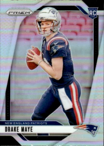 2024 Panini Prizm Silver #329 Drake Maye PATRIOTS RC - Picture 1 of 2