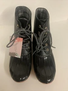 Twisted Slip In And Step Out Waterproof Boots Womens Size 8 Rain & Snow - Picture 1 of 8