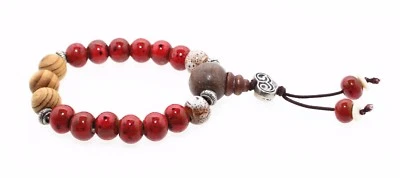 Pulsera Elástica Cerámica Moda Vintage Unisex Oración Mala Porcelana Foto 1 de 4