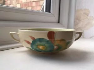 Clarice Cliff Honeydew Soup Dish - Picture 1 of 10