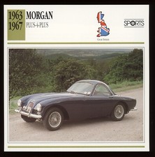 1963 - 1967 Morgan Plus 4 Plus  Classic Cars Card
