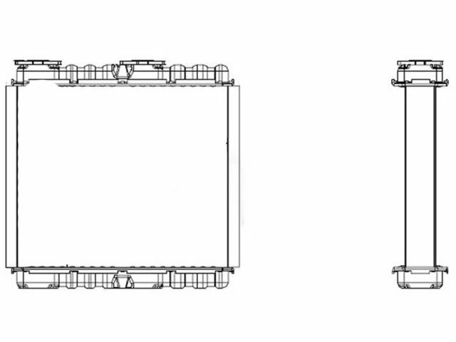 Núcleo calefactor delantero Nissan Pathfinder 1996-2004 TYC 99221MK 1997 1998 1999 Foto 1 de 2