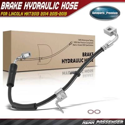 Manguera hidráulica de freno lateral derecho trasero para Lincoln MKT 2013 2014 2015 2016-2019 Foto 1 de 4