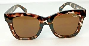 Quay After Hours Luxe Brown Tortoise Brown Fade Lenses Polarized Sunglasses - Picture 1 of 15