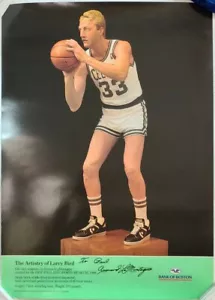 VINTAGE LARRY BIRD 20X28 LITHO SIGNED BY ARTIST ARMAND LA MONTAGNE #5 "TO PAUL" - Picture 1 of 5