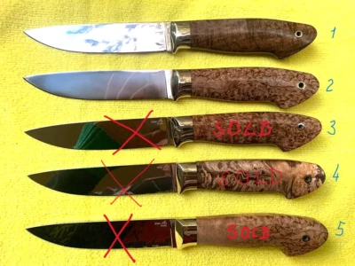 S390 - Sr. ANDREW BLACKSMITH - 67 HRC - GARANTÍA L/T - Cuchillo Bark River - PUUKKO Foto 1 de 4