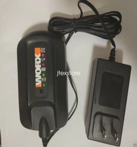 Cargador rápido Worx WA3732 para batería de iones de litio 18V 20V 3 a 5 horas WA3520 WA3525 - Imagen 1 de 4