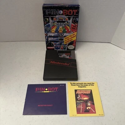 Pinbot (Nintendo Entertainment System, 1990) NES CIB Complete with Insert - Image 1 of 4