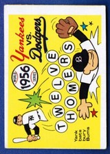 1970 1971 FLEER LAUGHLIN WORLD SERIES CARD BLUE & BLACK BACKs U PICK CHOOSE