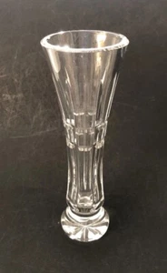BEAUTIFUL WATERFORD CUT CRYSTAL BUD VASE 7 1/2" TALL GLENMORE  IRELAND EUC - Picture 1 of 6