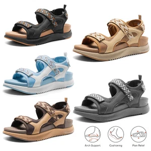 Women Arch Support Athletic Sandals Beach Outdoor Adventure Hiking Sandals - Picture 1 of 37