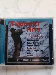 HOLLYWOOD BRASS Trumpet Hits NEW CD 12 great Songs, 1994, Spanish Flea, Cabaret - Picture 1 of 4